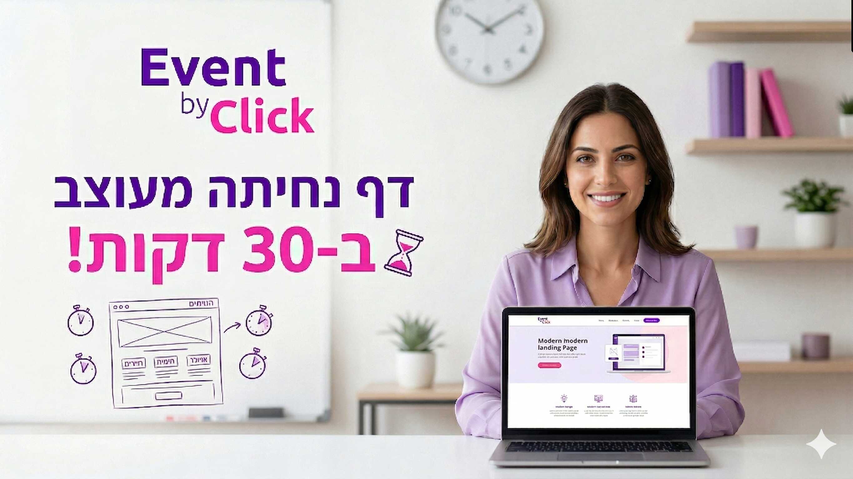 דף נחיתה לרשימת הדיוור