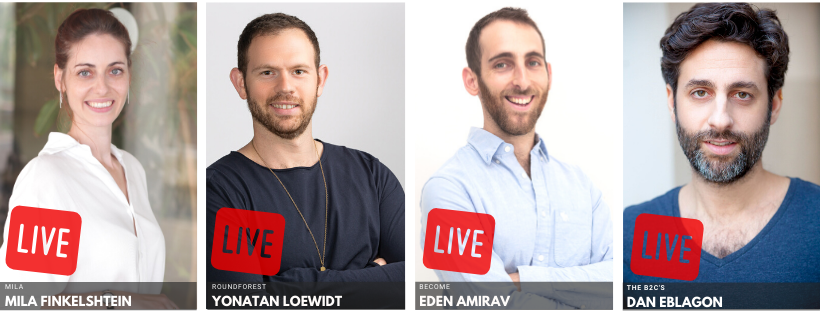 20:30  - 10 דקות על שיווק LIVE , בחסות AppsFlyer, Oracle ~ סוזן דלל