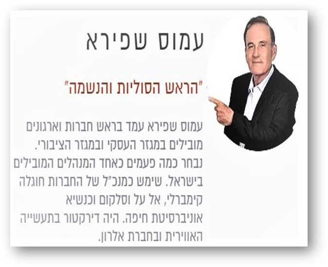 "הראש הסוליות והנשמה" - סוגיות מעשיות בניהול ומנהיגות